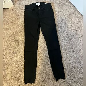 FRAME Black Jeans